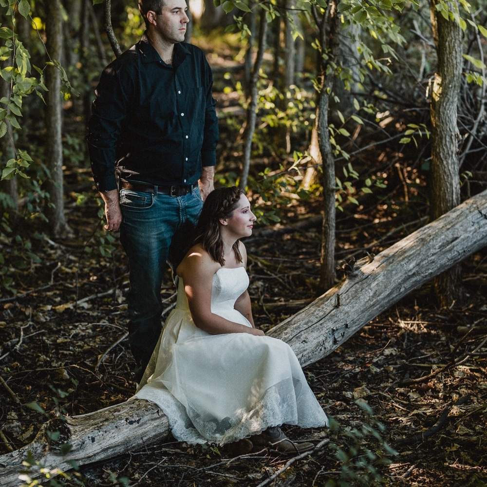 Galina midlength wedding dress (with pockets!!)